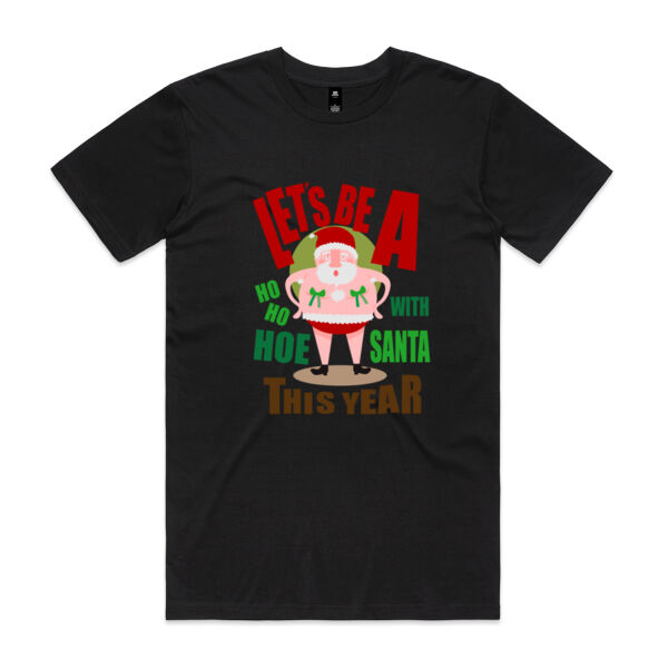 Naughty Santa - AS Colour Mens Staple T shirt Thumbnail