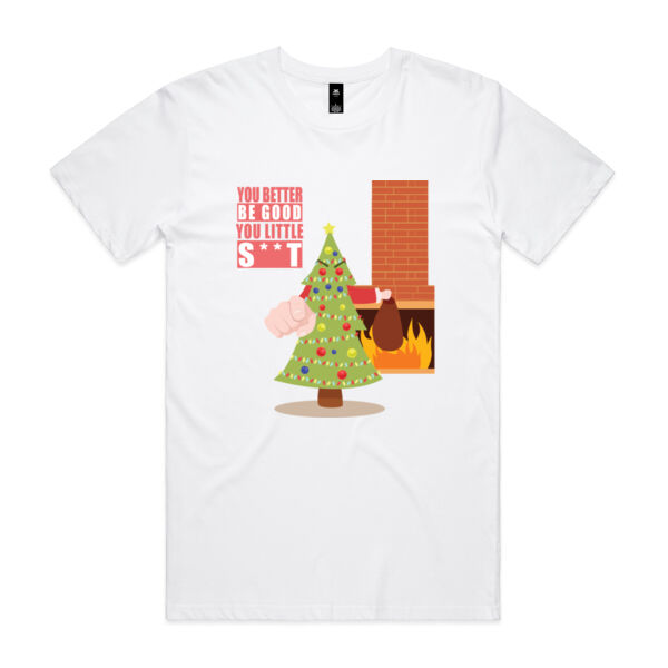 Be Good for Santa - AS Colour Mens Staple T shirt Thumbnail