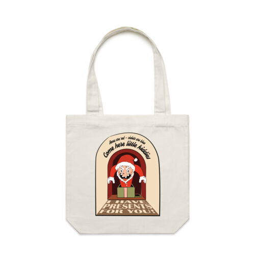 Santa is Coming - AS Colour Carrie Tote Bag  Thumbnail