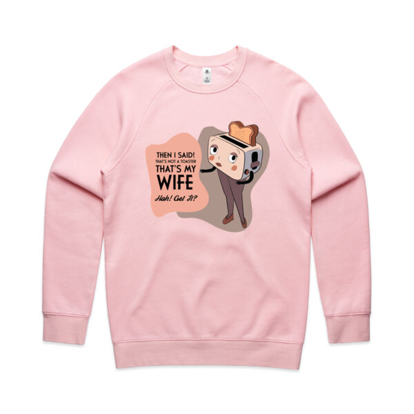 Toaster Wife  - AS Colour Mens Supply Crew Thumbnail