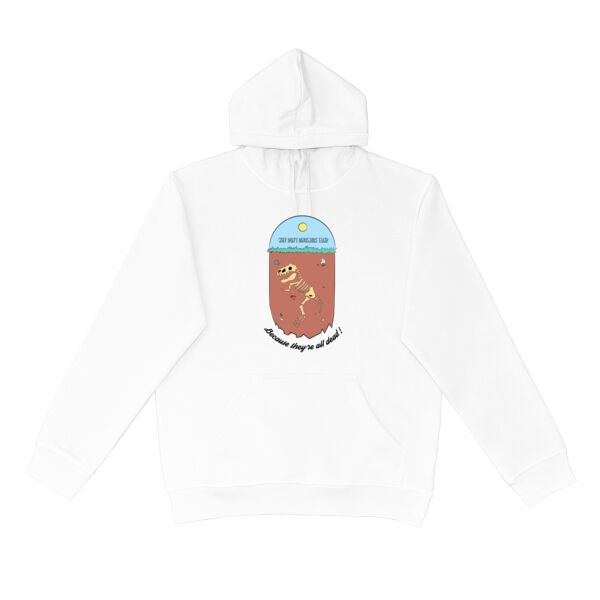 Dinos Don't Talk  - Urban Collab Mens The Broad Hoodie Thumbnail